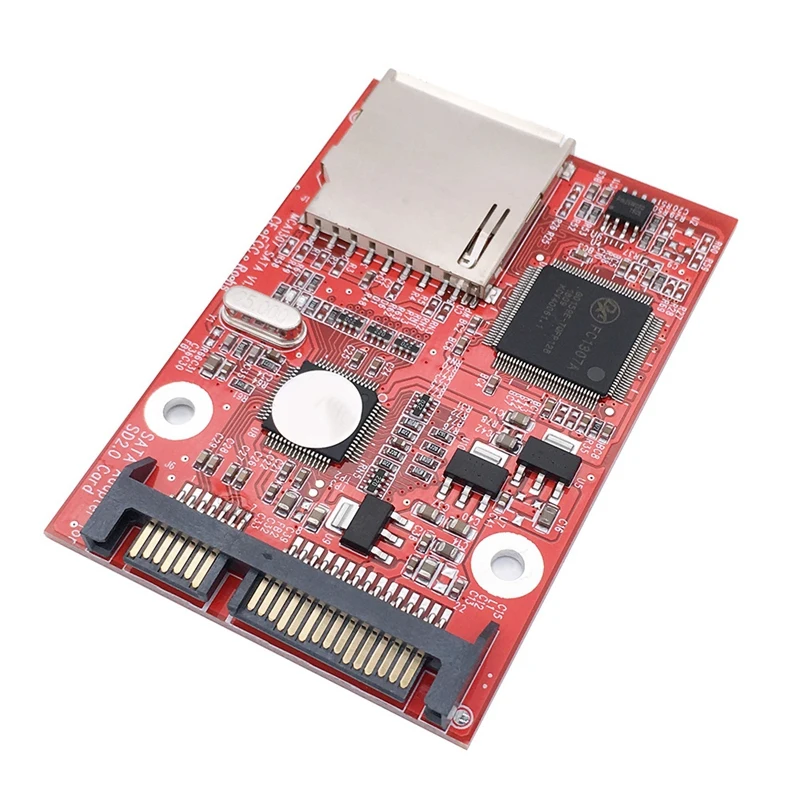 Высокоскоростной адаптер MMC SD SDHC 2,0 SATA на SD, карта SD на SATA, адаптер HDD, безопасный цифровой преобразователь