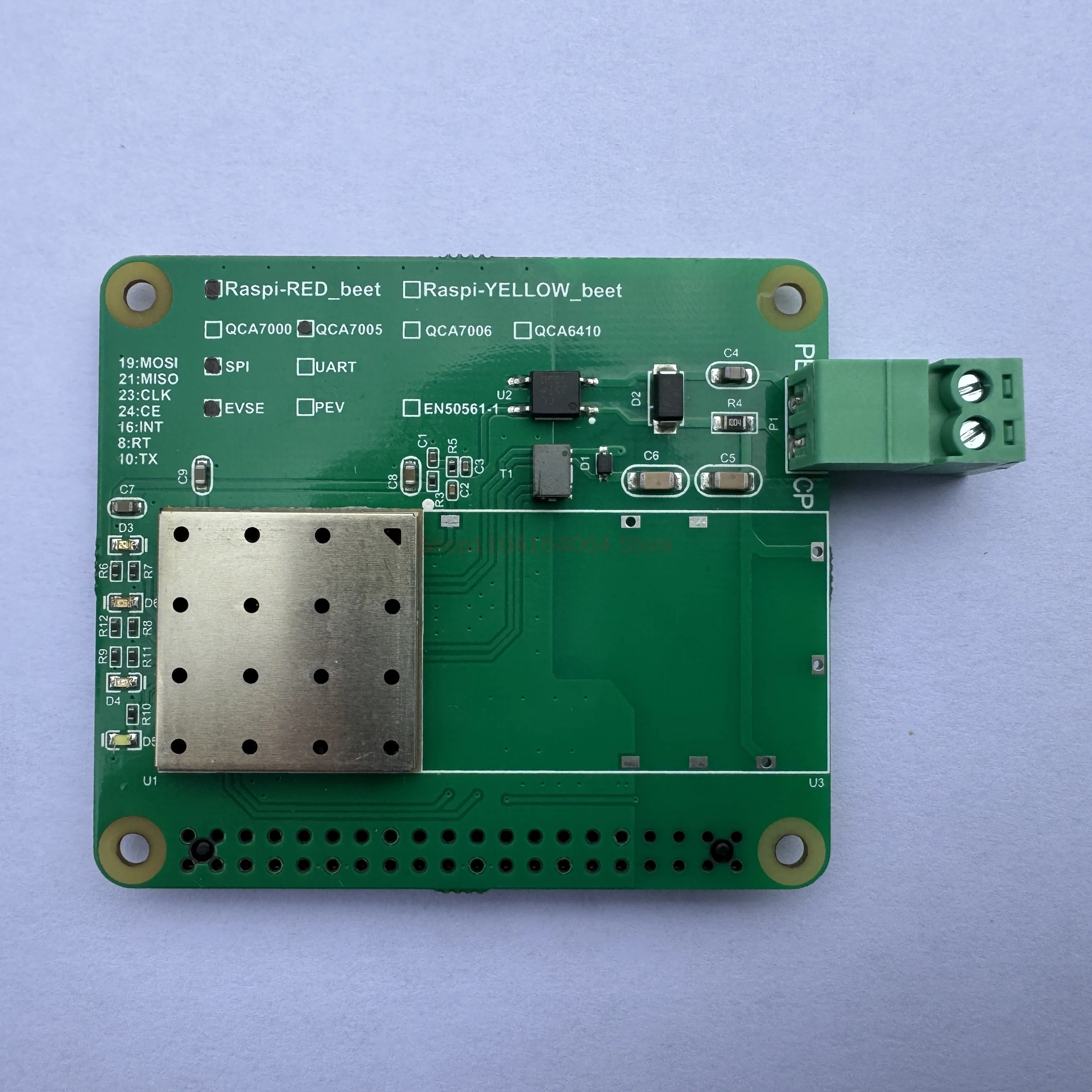 Qca7005_GreenPHy_EVSE&PEV Несущий коммуникационный модуль ISO 15118, зарядная часть европейского стандарта (art.: 3920cd55dacc1) - 3920cd55dacc1