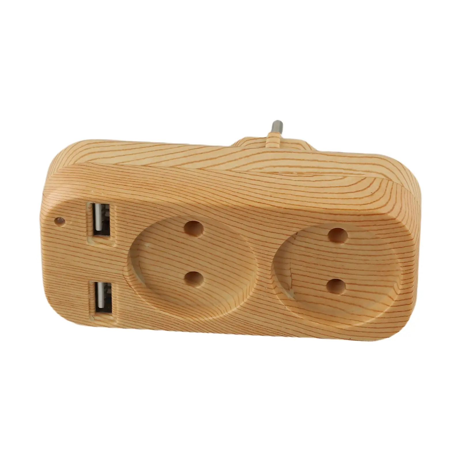 Зарядная станция Адаптер USB-порта под дерево Обложка под дерево Компактный дизайн Быстрая зарядка Широкая совместимость