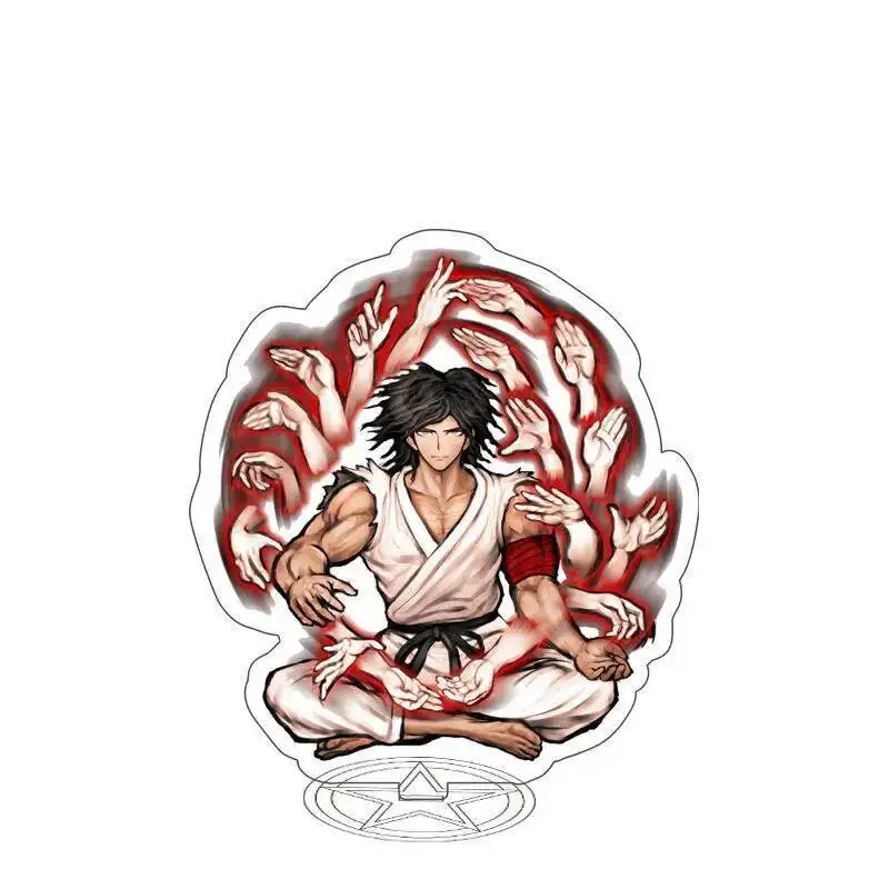 Фото Аниме Danganronpa V3 Kokichi Oma Saihara Shuichi акриловые подставки украшения фигурки мультяшная модель рождественские подарки для девочек №4