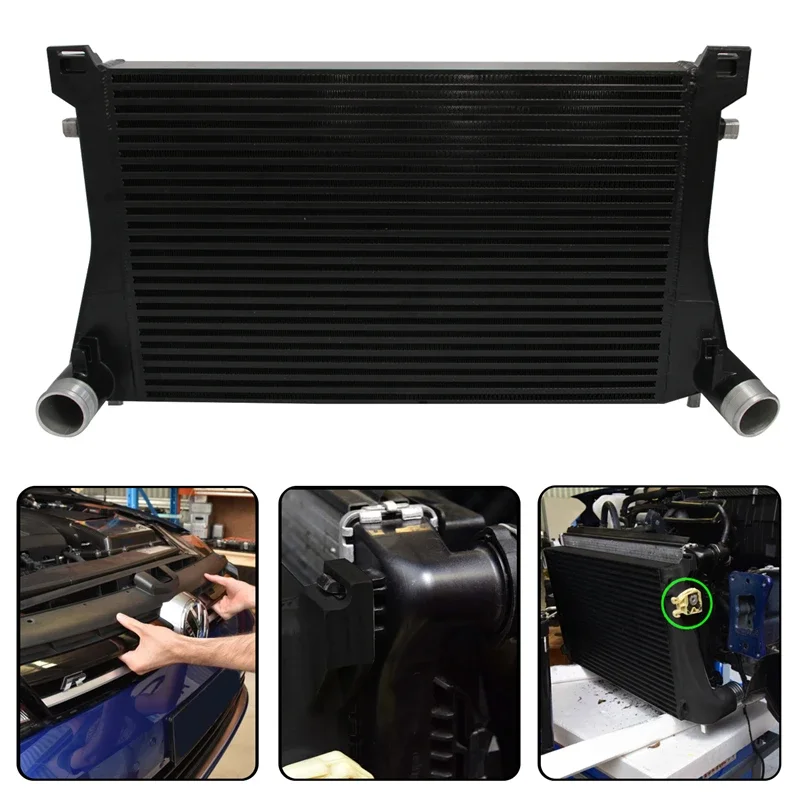 Фото Обновление прожектора Bar&Plate подходит для Audi A3/S3/VW Golf GTI R MK7 EA888 1.8T 2.0T TSI черный/серебристый №2