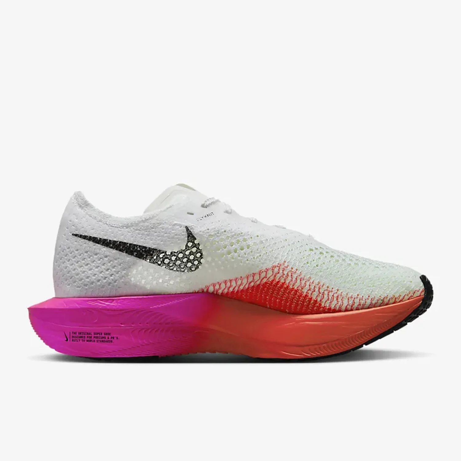 Фото Официальные женские кроссовки Nike ZOOMX VAPORFLY с мягкой подкладкой HF4995-100 №3