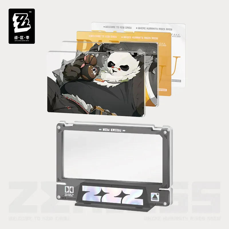 Фото [Оригинальная] игра miHoYo Zenless Zone Zero Yunkui Summit Series Yixuan Pan Yinhu с фиксированной рамкой, набор акриловых вставок, рождественские подарки для косплея №4