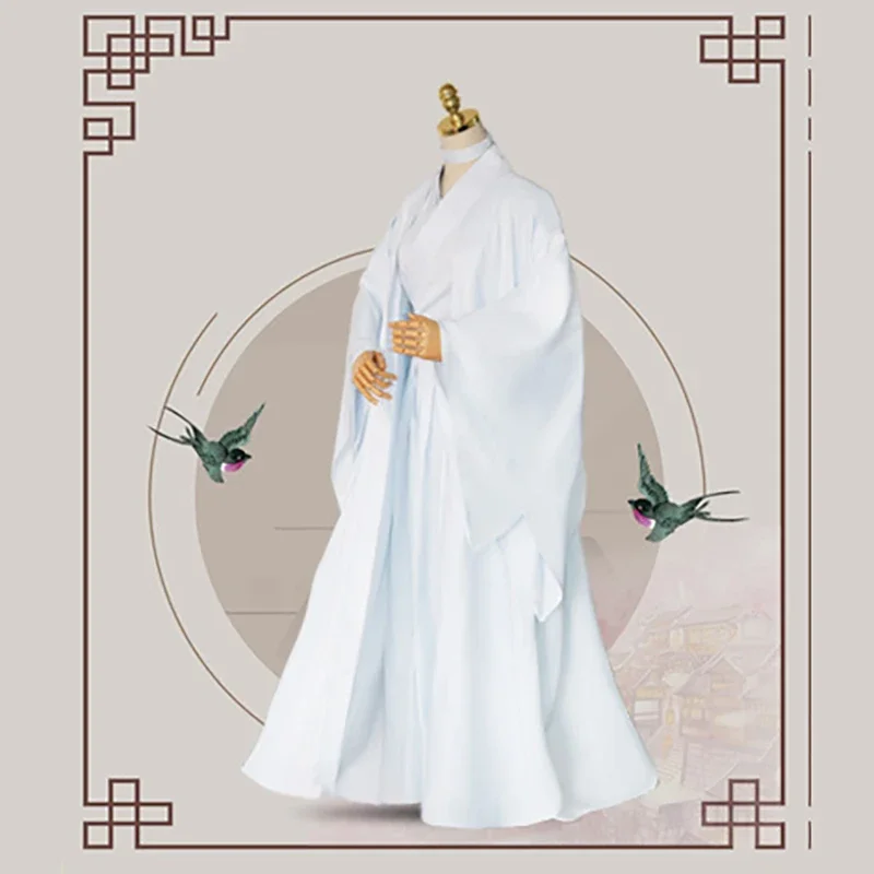 Фото Костюм для косплея Tian Guan Lian Ci Fu, костюм для косплея Xielian, парик для мужчин и женщин, аниме ханьфу, костюм на Хэллоуин, полный комплект №4