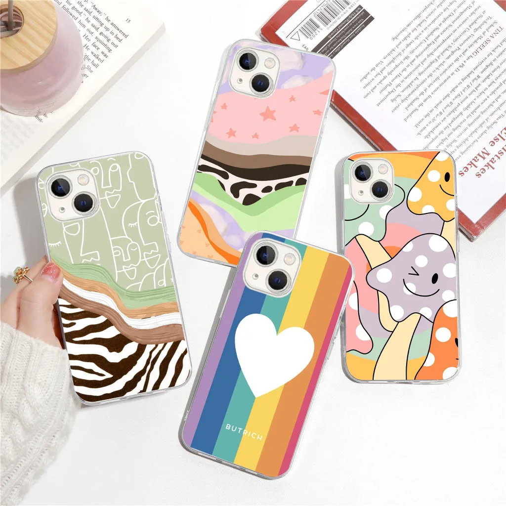 Фото Мягкая искусственная кожа для Moto G10 G30 G9 G20 G50 G60 G60S Edge + S30 20 G40 Fusion Lite Pro Чехол радужные цвета №2