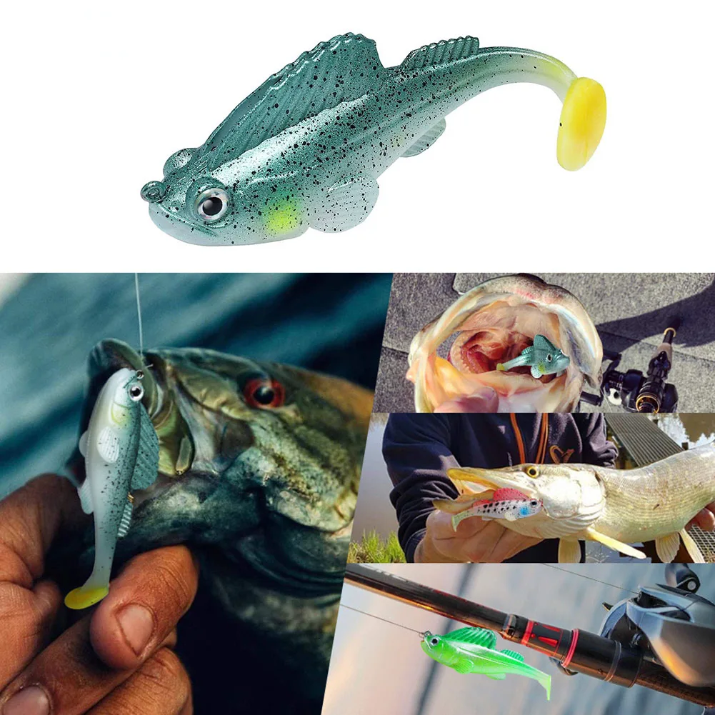 Фото TRUSCEND Jumpi222222222222ng Fish Luya b2222222222ait T-Мягкая приманка с хвостом B2222222ass форель Luya false bait222222222222222222222222222222222 №3