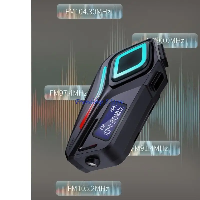 Фото T8WC Advanced Motorcycle Hearnet Dower с шумоподавлением голосового помощника №4