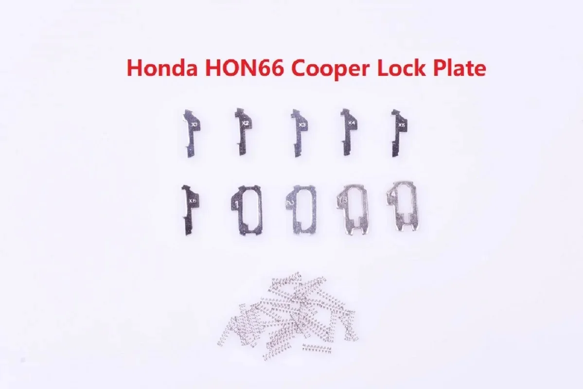 Фото (26 шт.) Язычковая пластина замка автомобиля HON66 для Honda (18 шт. половина пластины 8 шт. полная пластина) Аксессуары для ремонта замка автомобиля слесари №4