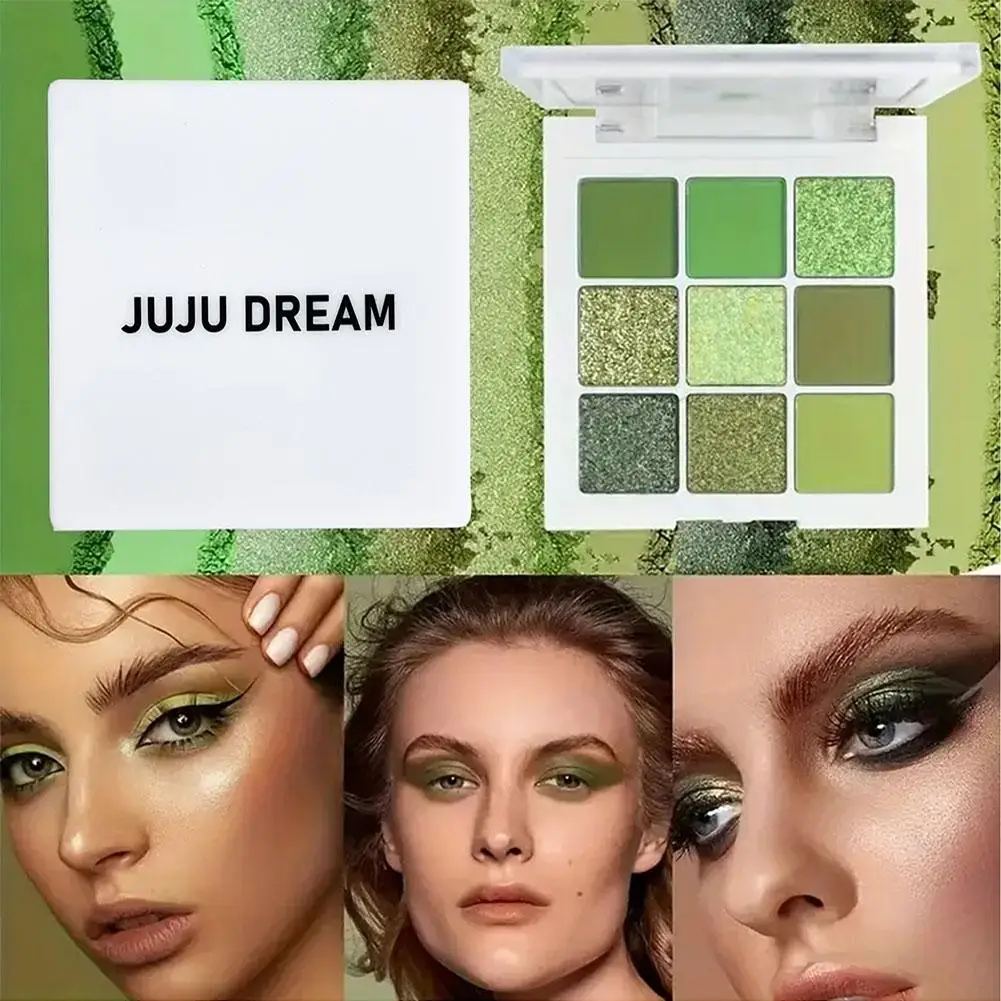 Фото Новая палитра теней для век с зеленым авокадо и перламутровым эффектом Guacamole Eye Brighten Glitter Женская косметическая палитра с блестками для ухода за макияжем Pal M4O6 №3
