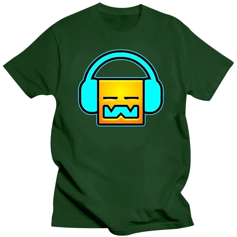 Мужская футболка, летняя футболка, детская футболка DJ Geometry Dash, мужская модная повседневная футболка с коротким рукавом, 2025 г., New fa (art.: 3920d2524afbc) - 3920d2524afbc