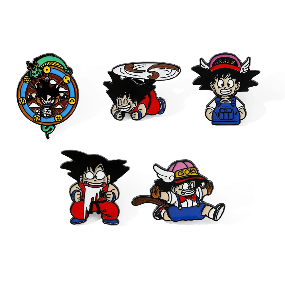 Dragon Ball аниме Сон Гоку эмалированные булавки кепка рюкзак металлический значок броши для детей игрушки одежда аксессуары ювелирные изделия (art.: 3920cb0493d54) - 3920cb0493d54