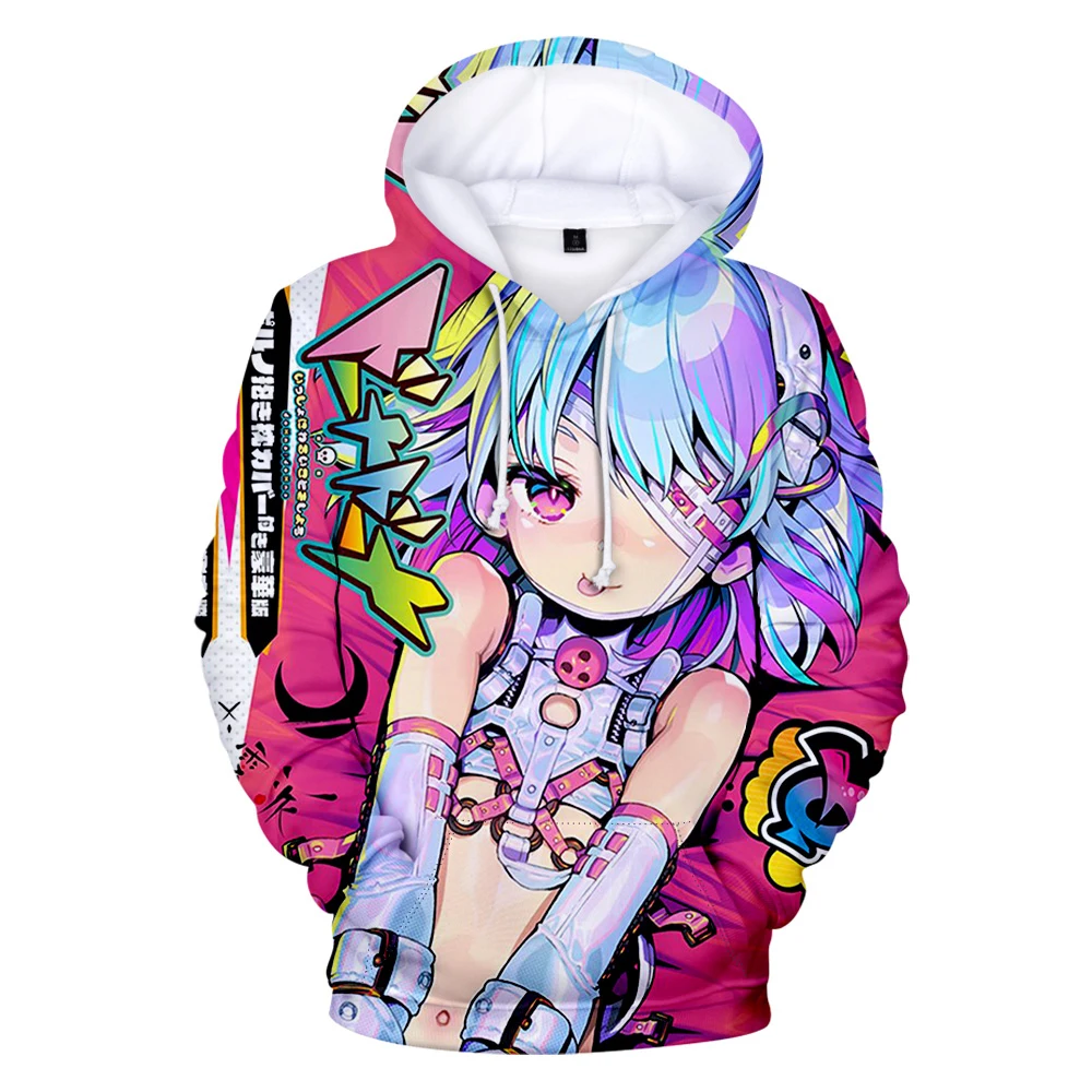 Dohna Dohna Let's Do Bad Things Together 3D hoodie Harajuku men women sweatshirt spring and autumn models clothing