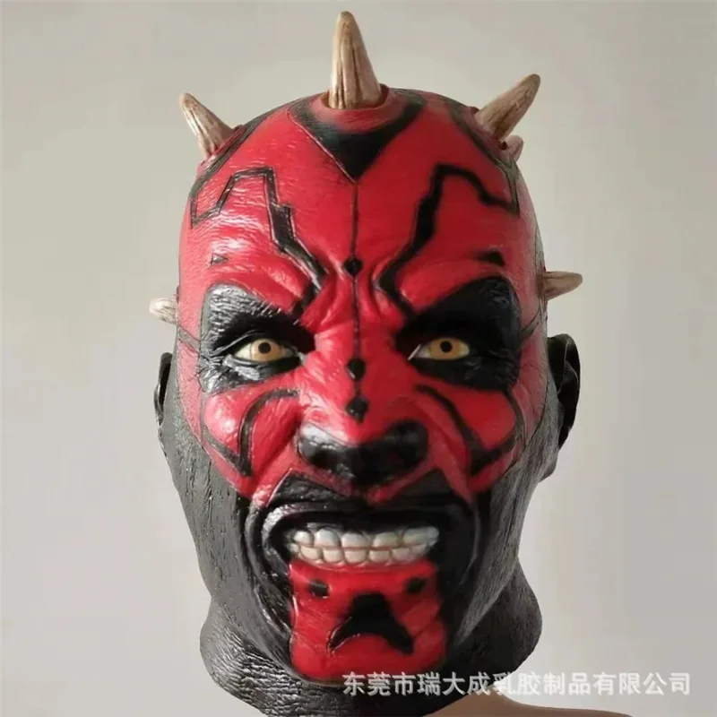 CyCosplay Darth Maul маска для мужчин и взрослых Хэллоуин полная голова латексные маски шлем вечерние маскарад реквизит (art.: 3920d228be9f6) - 3920d228be9f6