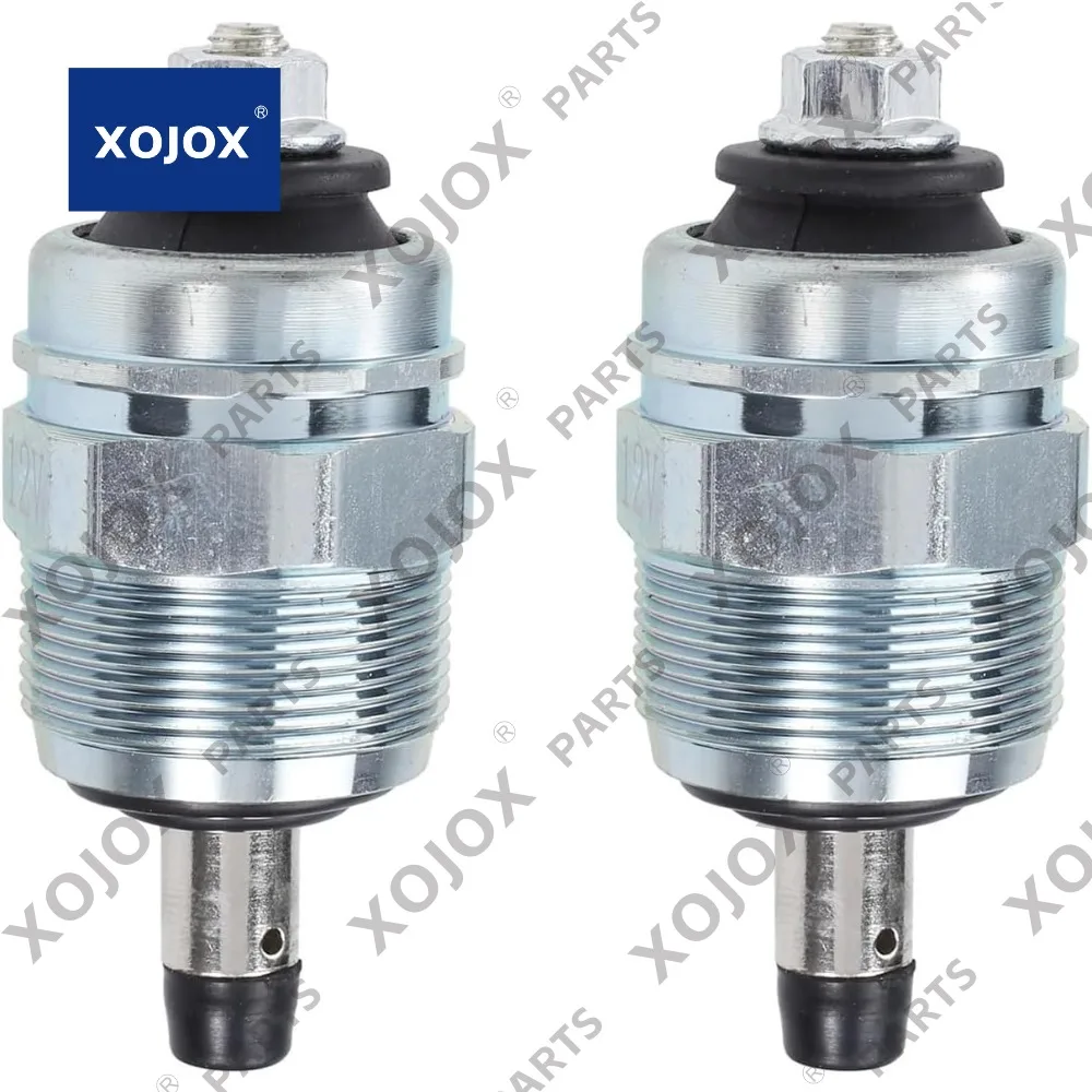 XOJOX 2 шт. 12 В электромагнитный клапан отключения топлива 096000-9290 подходит для экскаватора ISUZU ZEXEL