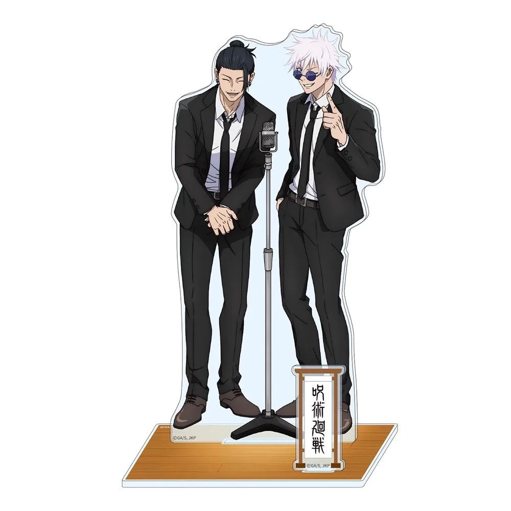 Аниме Jujutsu Kaisen Acrylic Stand Ryomen Sukuna Geto Suguru Satoru Gojo Fushiguro Megumi Signboard Desktop Decorations