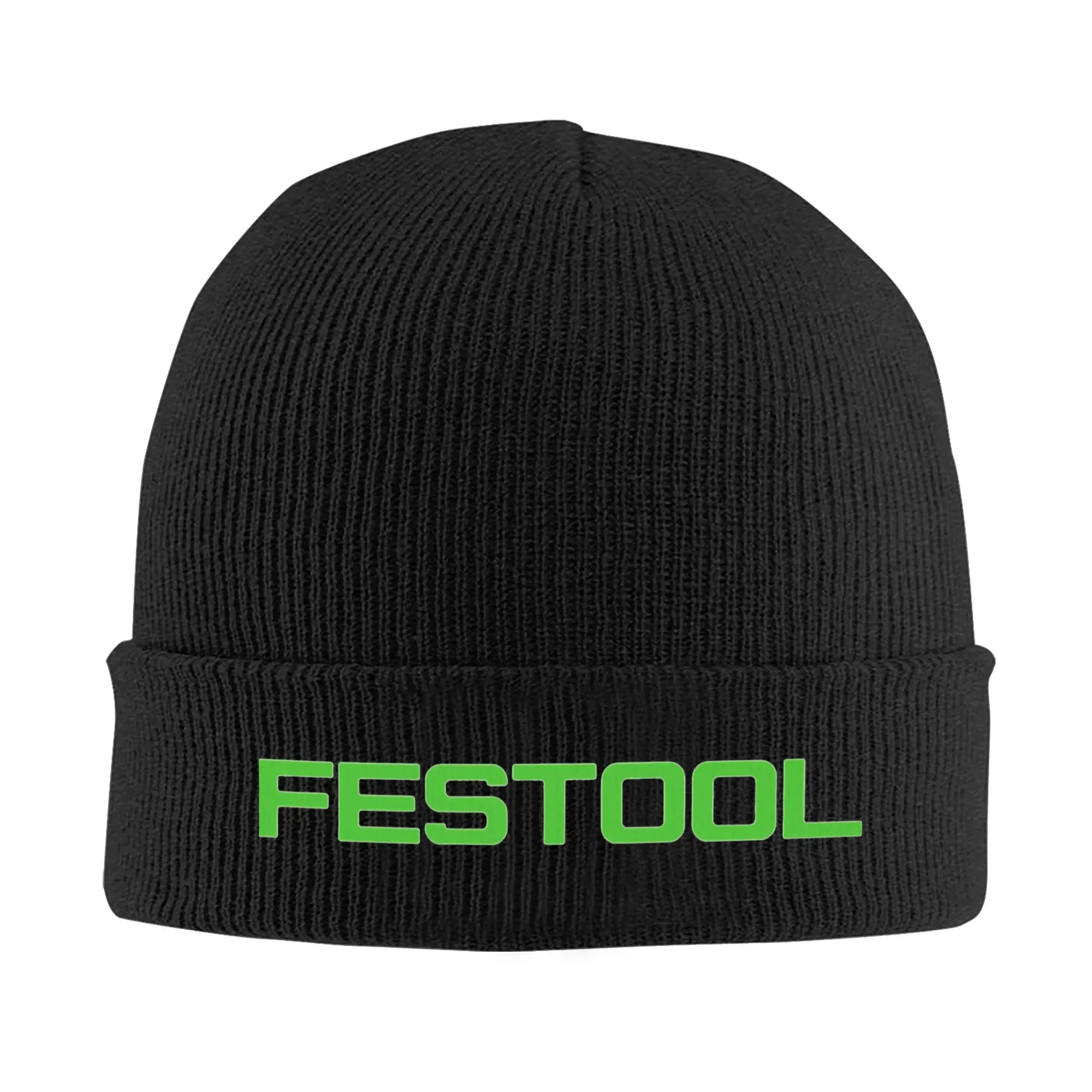 Электроинструмент     Вязаная шапка с логотипом Festools, зимние шапки, теплая акриловая модная шапка для мужчин и женщин, подарки