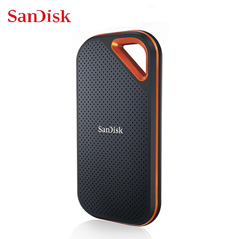 SanDisk E81 Портативный внешний SSD 1TB 2 ТБ 4TB USB3.2 Type-C HD Экстремальный твердотельный накопитель скорость чтения 2000 Мб/с NVMe