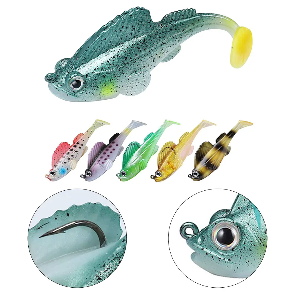 TRUSCEND Jumpi222222222222ng Fish Luya b2222222222ait T-Мягкая приманка с хвостом B2222222ass форель Luya false bait222222222222222222222222222222222
