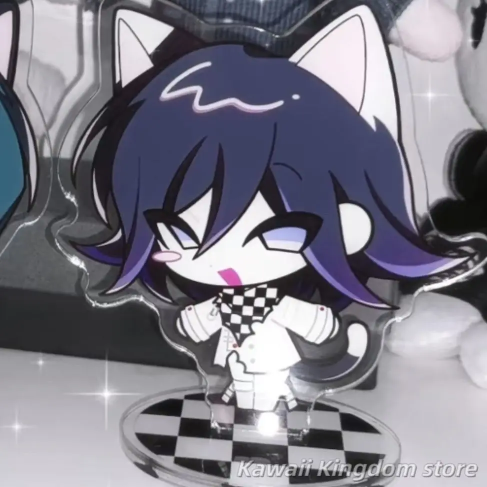 Фото Shuichi Saihara Kokichi Oma игра аниме косплей акриловая подставка модель тарелка декор стола стоячий знак настольный №3