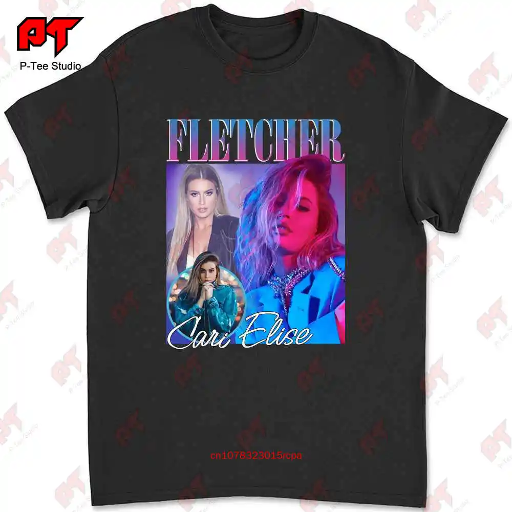 Fletcher Cari Elise футболка певец Поп Девушки 4IIM