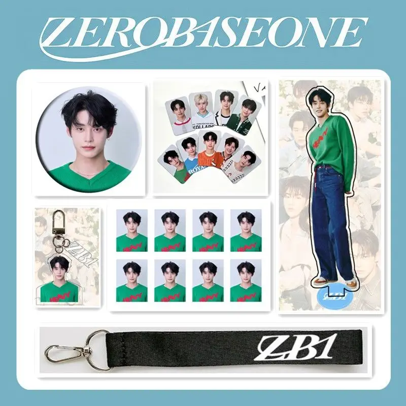 Фото 14 шт./набор KPOP ZB1 набор фотокарт ZEROBASEONE-Inch Photo ZhangHao Ricky Hanbin брелок для ключей со значком фигурка на акриловой подставке Fans Gift №5