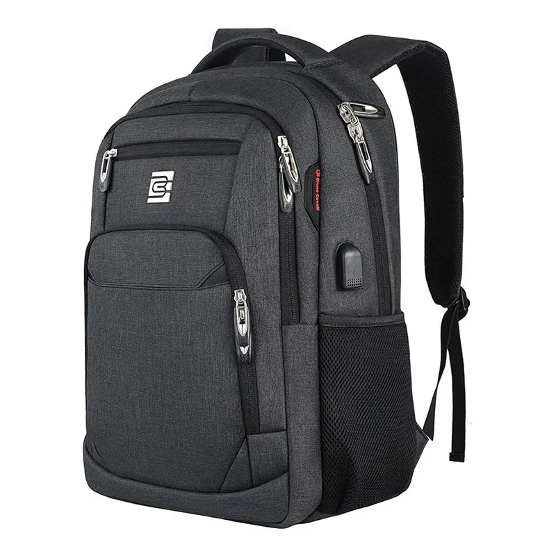 Ноутбук Task ransel унисекс 17,3 Inci, задача назад для путешествий бизнеса с портом [UNK] наполнитель [UNK] Daya USB, держатель воздуха для мужчин