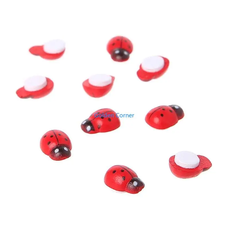 E15d 10pcs Mini Ladybird красная жук (art.: 3920cfe5a89b9) - 3920cfe5a89b9