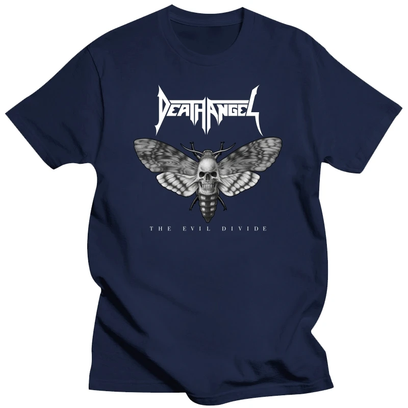 Фото DEATH ANGEL - THE EVIL DIVIDE Tshirt래 BAND METAL Premium versions wanita Футболка №2