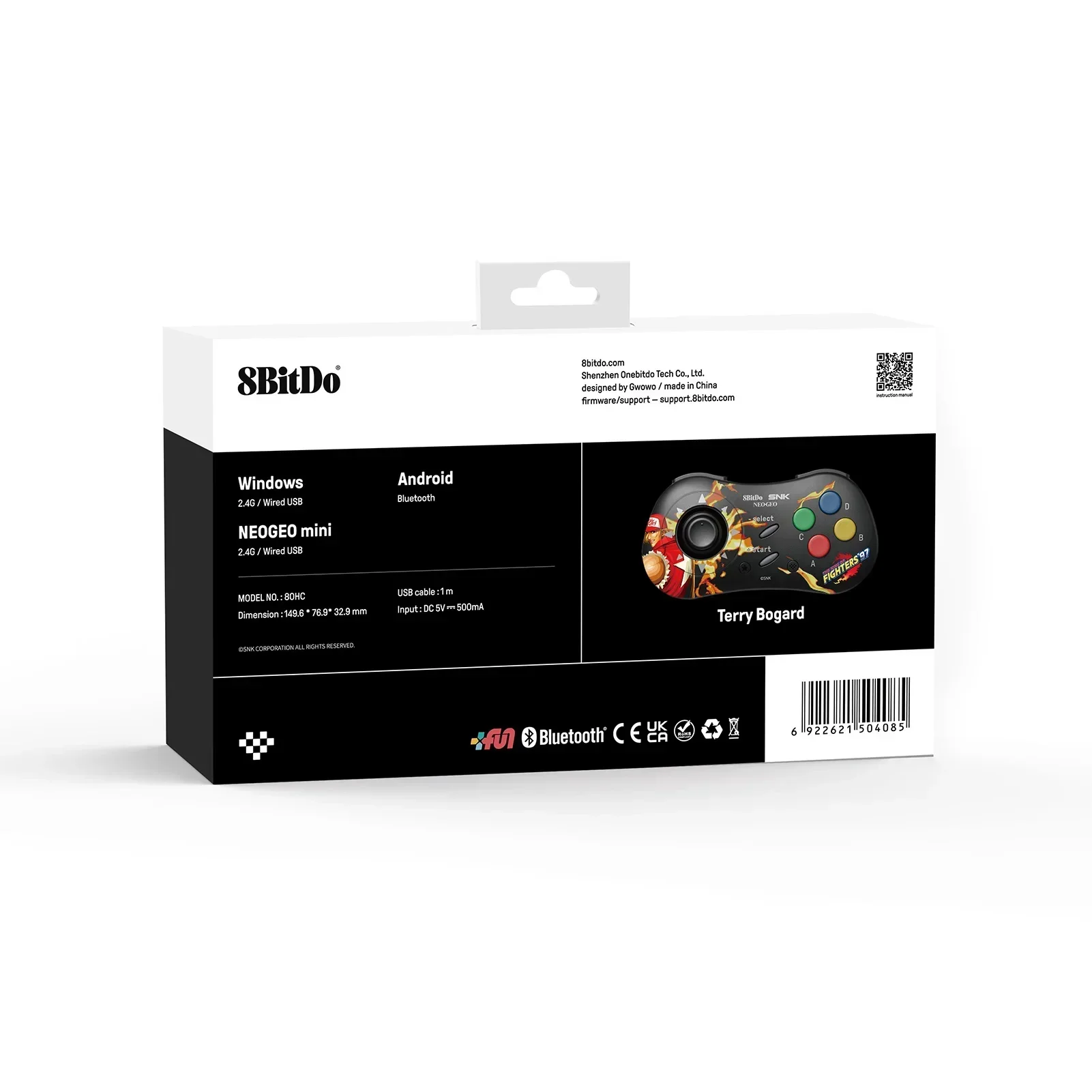 AKNES 8Bitdo NEOGEO беспроводной контроллер геймпад для Windows Android NEOGEO мини классический джойстик официально лицензированный SNK (art.: 3920cbd2ee220) - 3920cbd2ee220