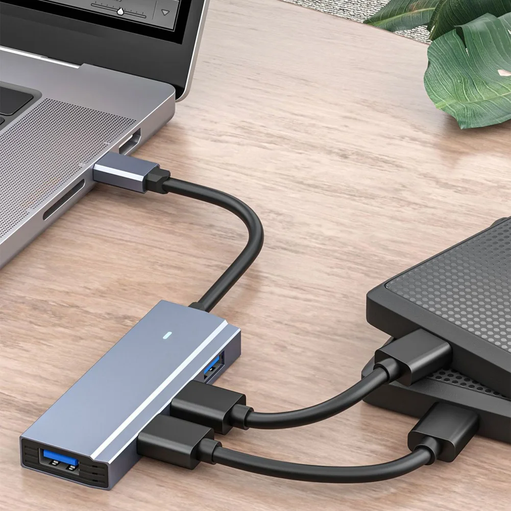 Фото Док-станция для ноутбука с USB-портом, 4-в-1, USB 3,0 №3