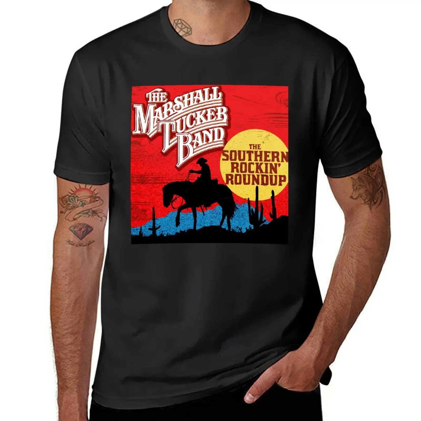 Мужские футболки с рисунком The Tucker Rockin's Roundup Tour 2020