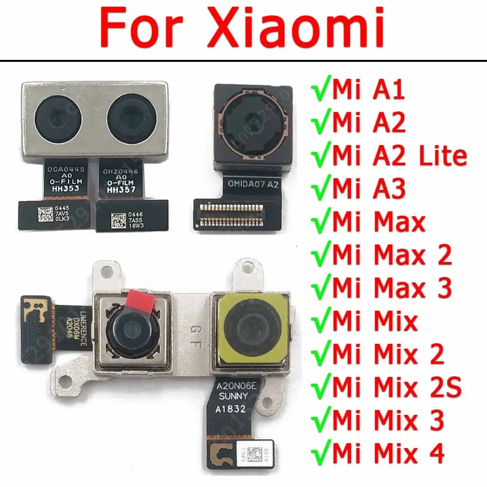Задняя камера для Xiaomi Mi A1 5X A2 Lite 6X A3 Max 2 Mix 2S 3 модуль камеры задний вид запасные части Телефоны и аксессуары