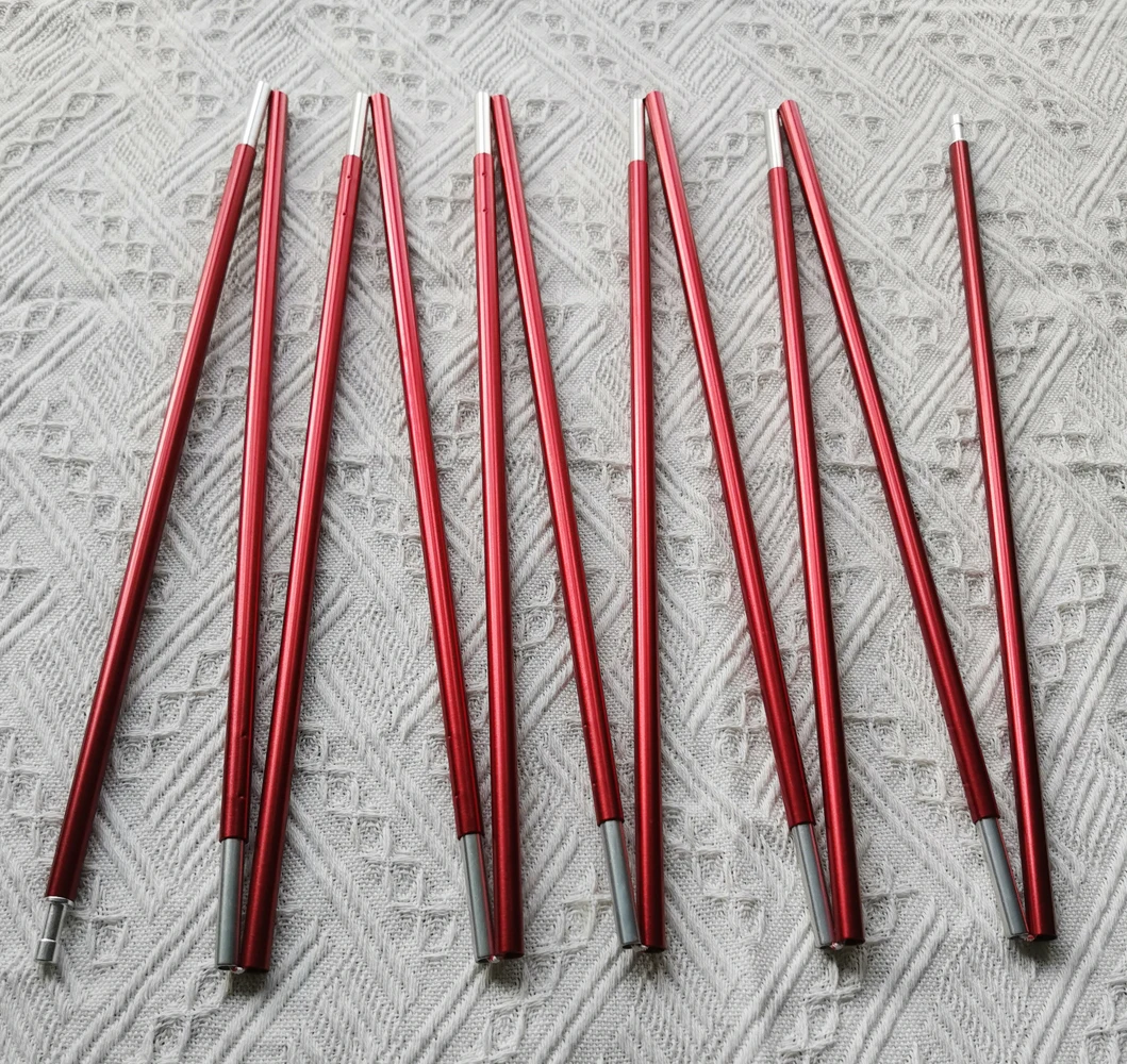 Палатка из алюминиевого сплава, 1 шт., 8,5 мм x 3,6 м, 4,05 м, 4,42 м