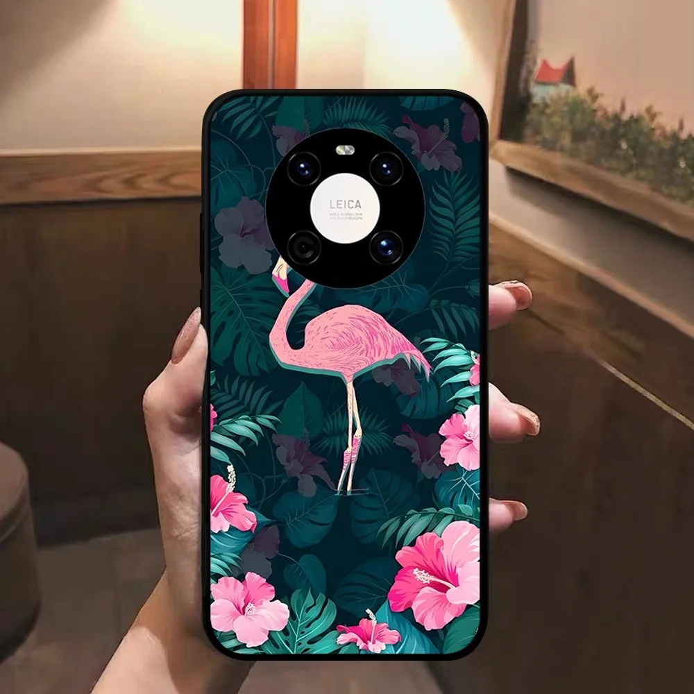 Фото Модный чехол для телефона с изображением фламинго для Huawei Mate 10 20 30 40 50 Lite Pro Nova 3 3i 5 6 SE 7 Pro 7SE №5