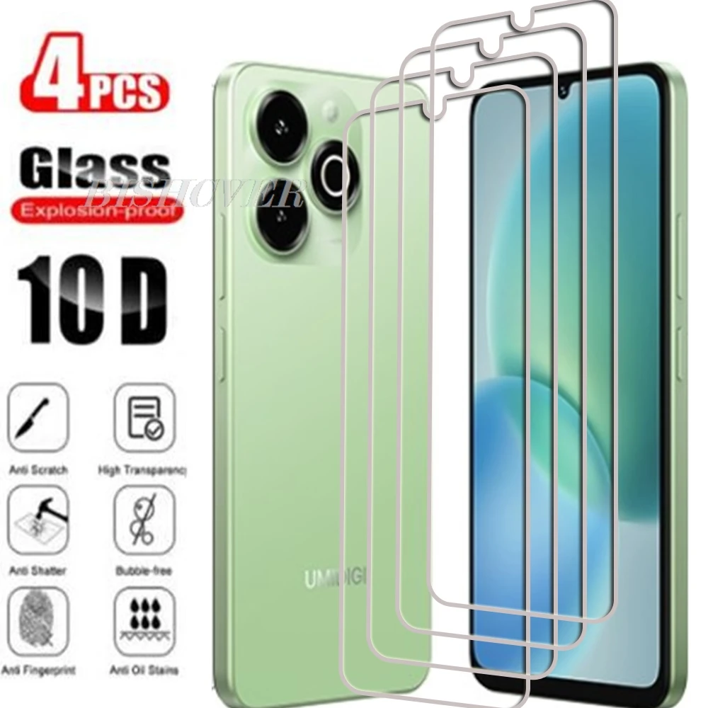 4 шт. закаленное стекло для UMIDIGI G100 Pro G100x G9X Note 100x A15T 90 100 G1 C1 Plus G100A G100 G9 G9A G6 Защитная пленка для экрана