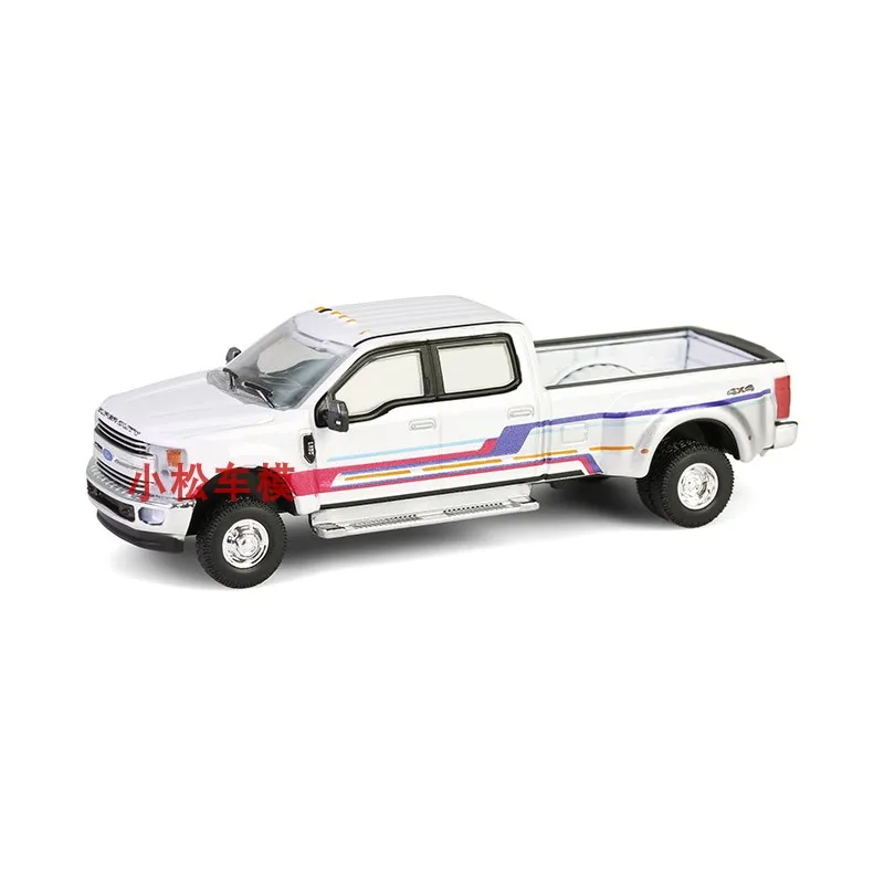 GreenLight 1:64 2019 Ford F-350 Lariat Dually 46160-D Высокая имитация сплава, модель автомобиля, мини-игрушка, коллекция, подарок