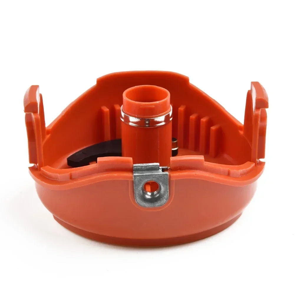 Фото 1 шт. колпачок катушки для BLACK + DECKER GL7033 GL8033 GL9035 рычаг триммера для травы 90583594   Аксессуары для садовых косилок Материал ABS №3