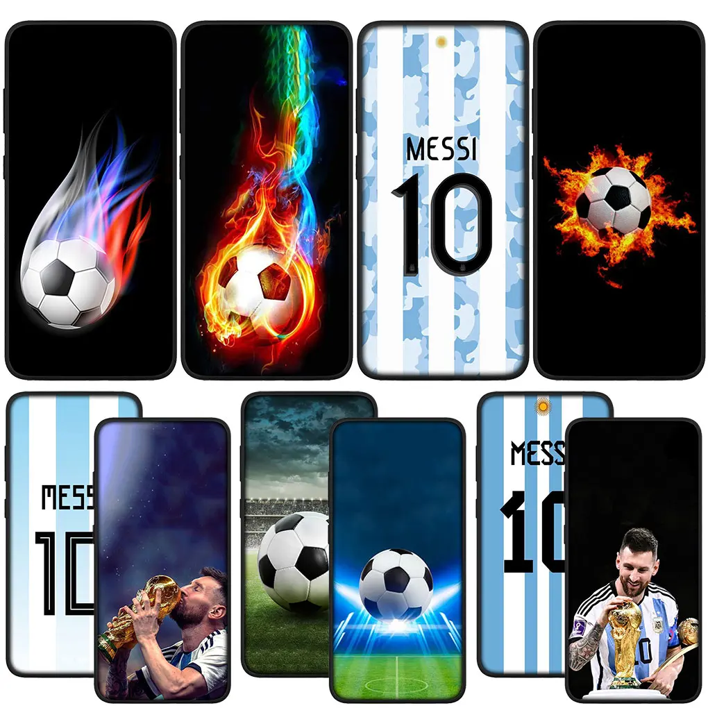 Чехол для телефона Sunset Football Number 10 для OPPO A17 A15 A16 A12 A53 A54 A55 A56 A57 A77 A76 A94 A92 A72 A52 A96 A74