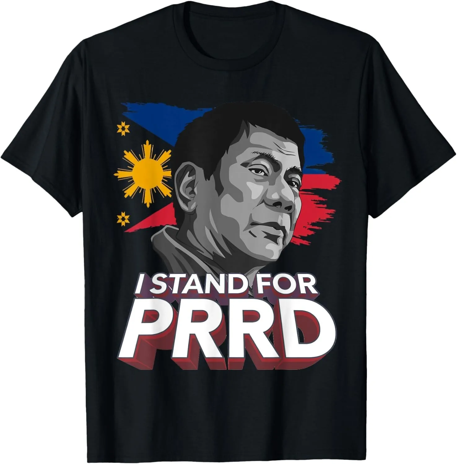 Футболка унисекс I Stand for PRRD Supporter Digong lembut Philippine DU30