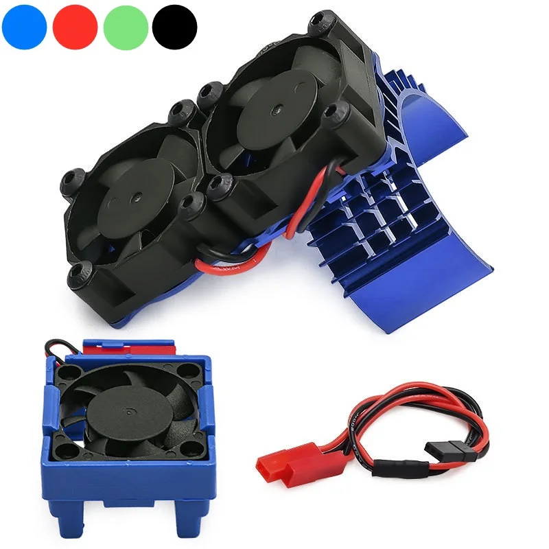 VXL-3S Velineon ESC Охлаждающий вентилятор 3340 и 540 Комплект радиатора двигателя для Traxxas Bandit Rustler Stampede Slash 2WD/4X4 VXL Запчасти