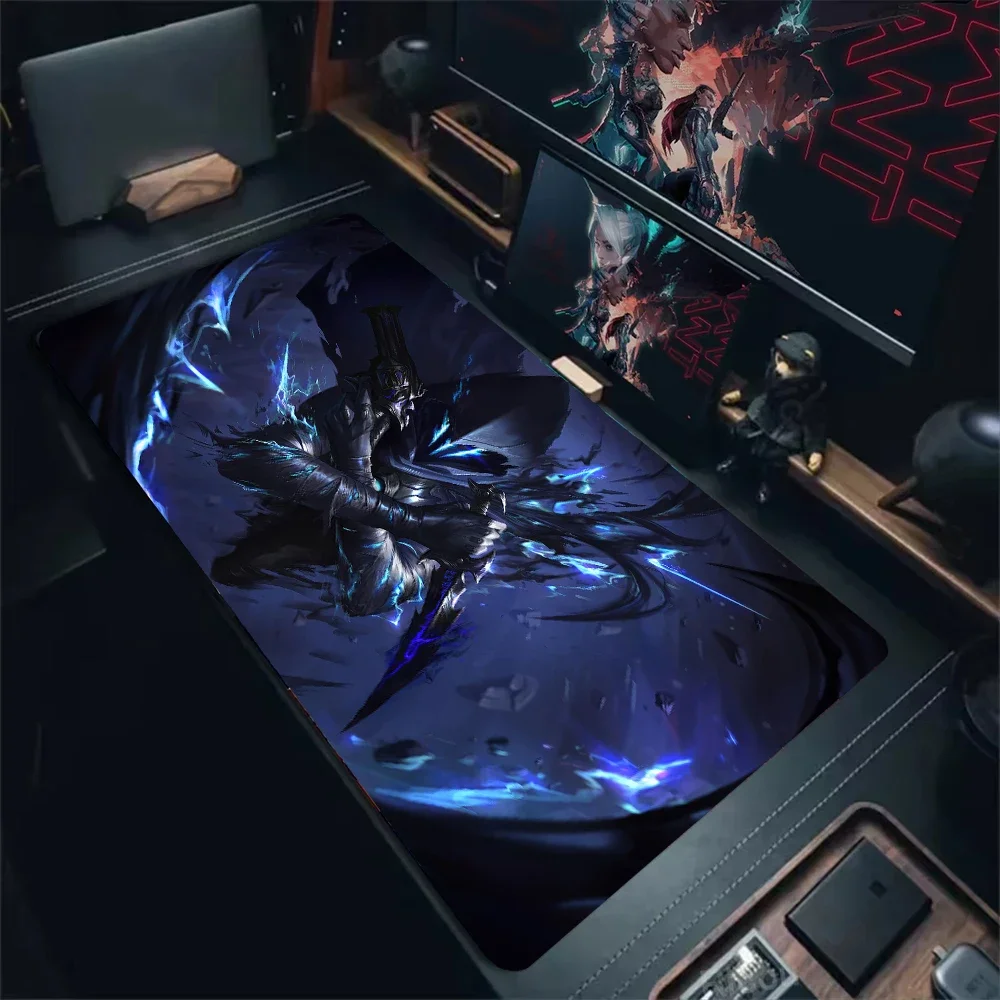 Высококачественный роскошный игровой коврик для мыши Valorant, игровой игровой коврик, компьютерная клавиатура, нескользящий настольный коврик, подходящий для всех видов игровых ковриков