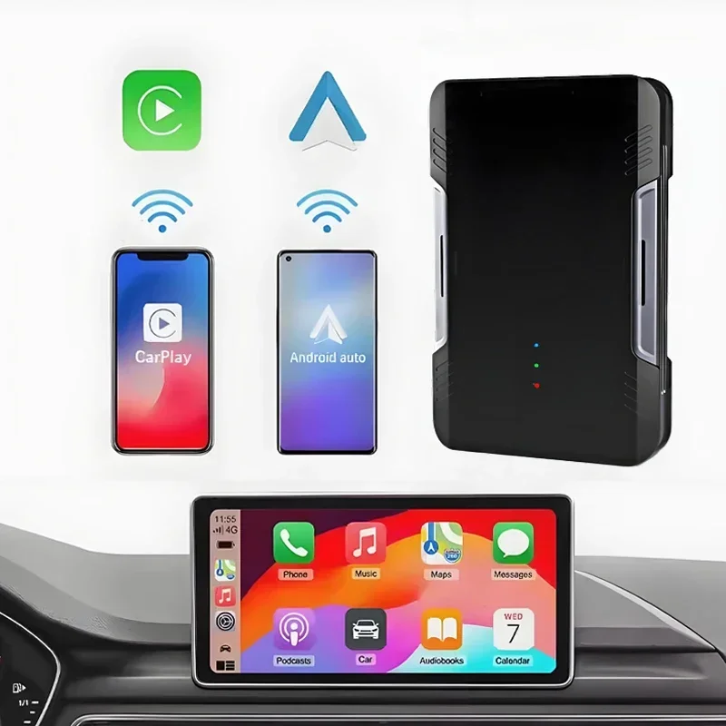 Фото Для Renault Twingo Новый автомобильный мультимедийный ТВ-приставка Plug And Play Карта Carplay Поддержка YouTube Netflix Быстрое подключение Совместимость WIFI BT №5