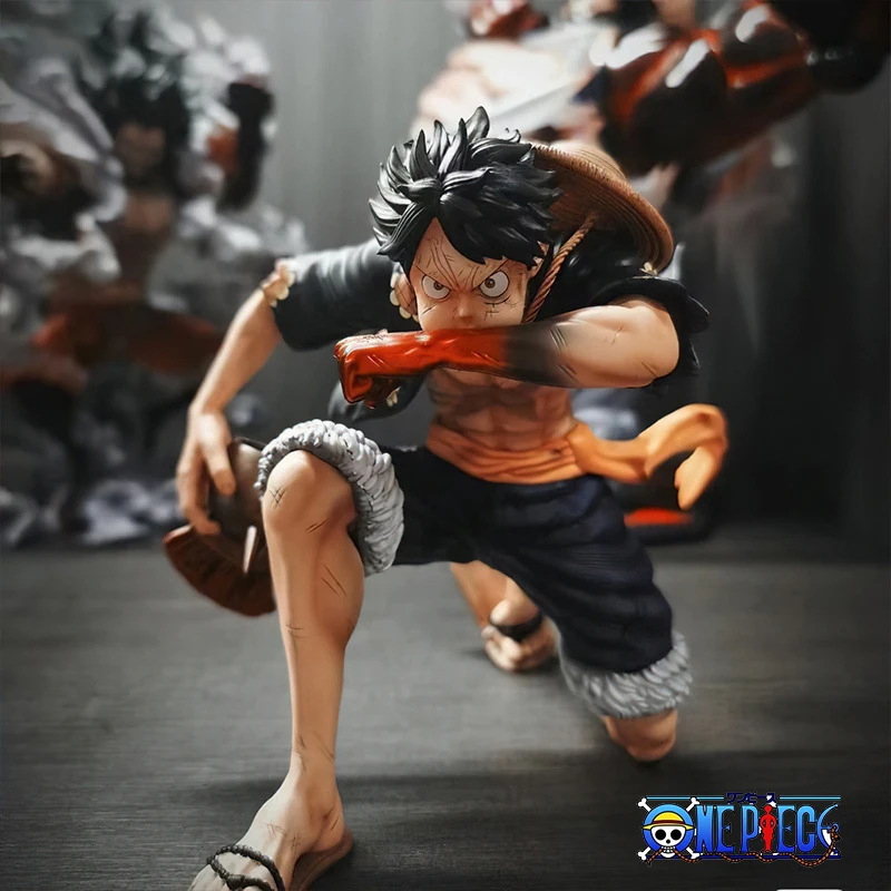 Экшн-фигурка Luffy из аниме One Piece Gear 2, 12,5 см, коллекционная Статуэтка из ПВХ, игрушечная кукла для искусственных кукол