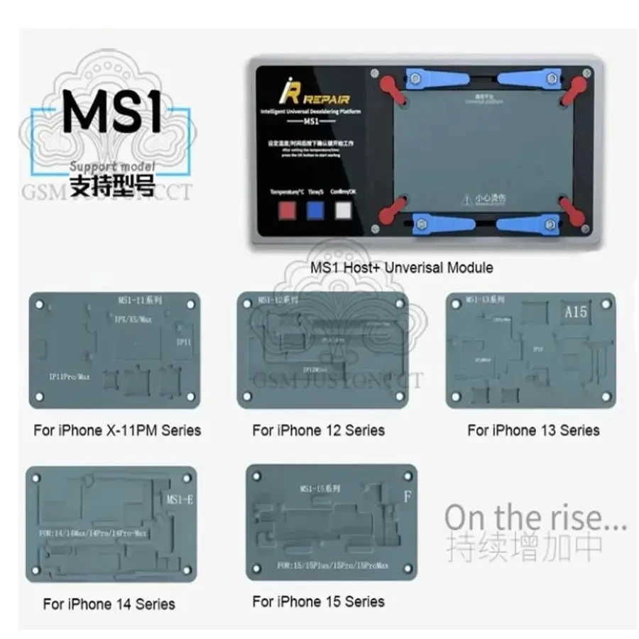 Фото Интеллектуальный сепаратор предварительного нагрева MIJING iRepair MS1 для iPhone X-11/12/13 14 15 16 Pro Max, платформа предварительного нагрева материнской платы №3