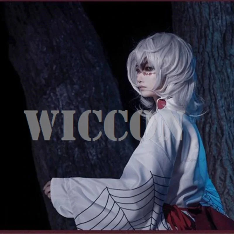 asdh8@Anime Demon Slayer Kimetsu No Yaiba Spider Rui Mother Sister Косплей Костюм Парики Женские костюмы на Хэллоуин Вечернее платье Clo (art.: 3920cfe088111) - 3920cfe088111