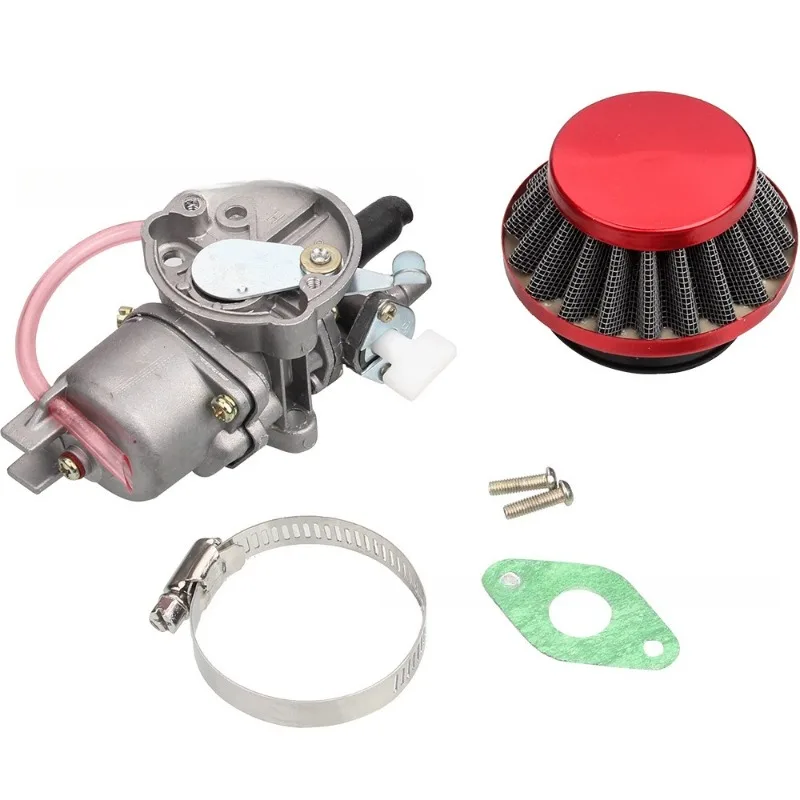 Новости на 47cc 49cc Mini Moto ATV Go Kart Pocket Bike Quad Карбюратор 13 мм с воздушным фильтром 42 мм и разъемом