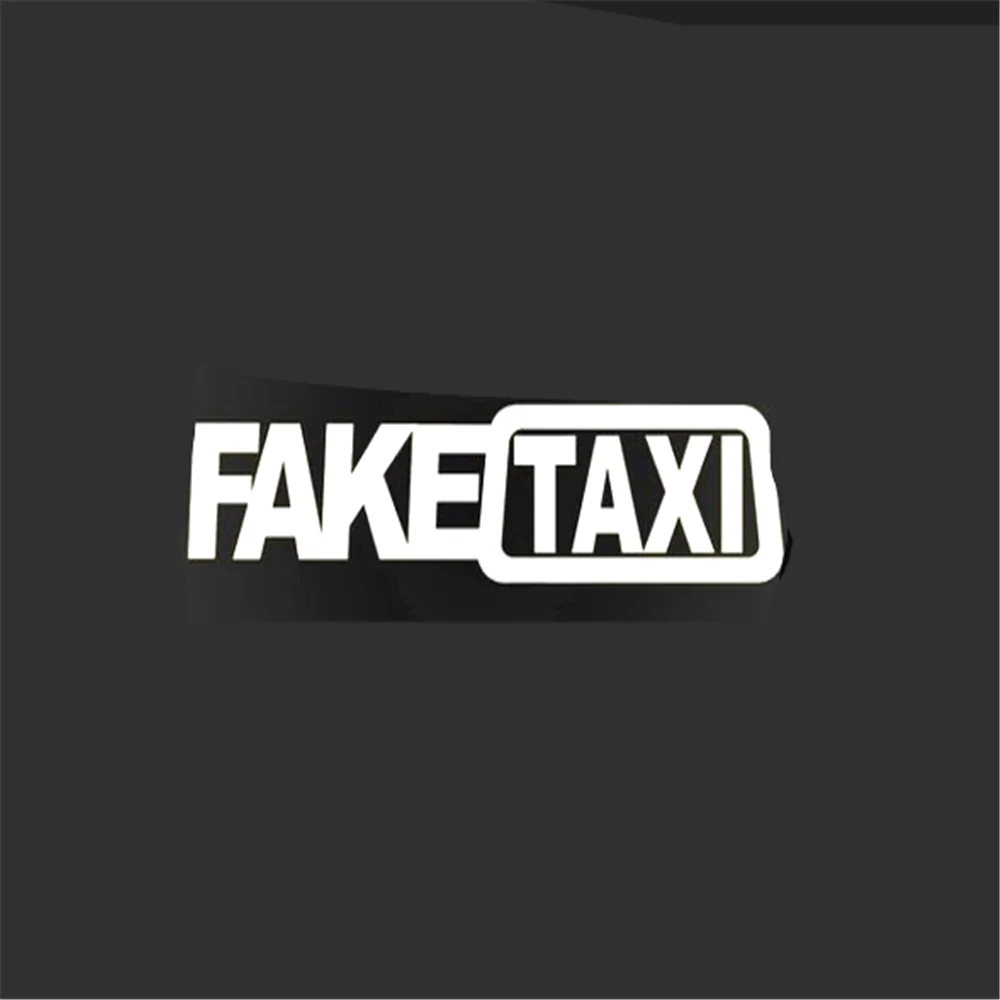 Автомобильная поддельная наклейка TAXI, забавная наклейка для Volkswagen Vw Golf 5 6 Jetta MK5 MK6 Scirocco CC Passat B6 B7