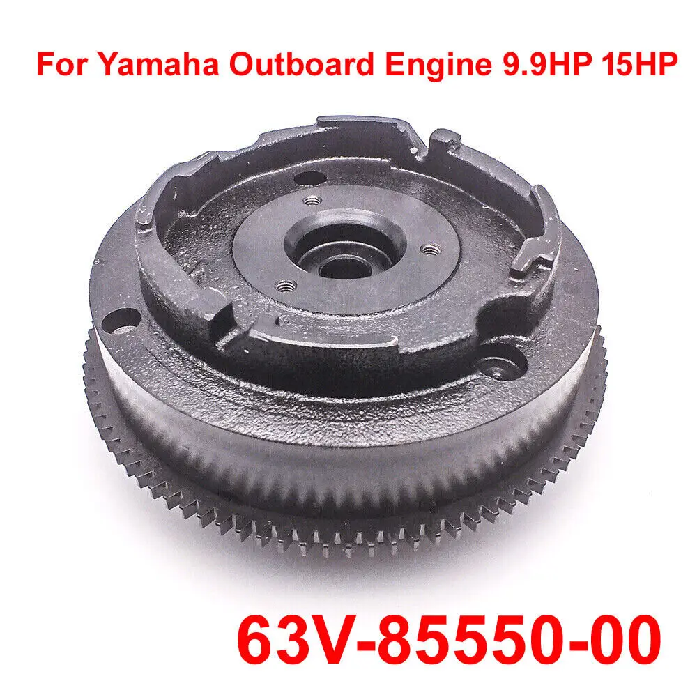 Маховик в сборе для Yamaha подвесной 9.9HP 15HP Parsun 63V-85550-00