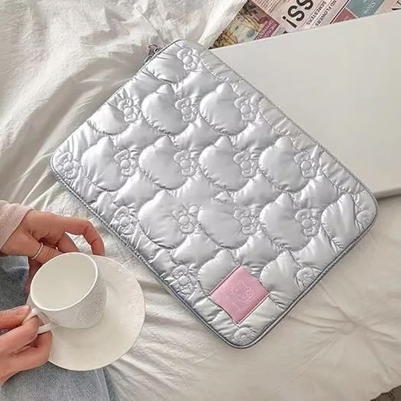 Фото Милая 13-дюймовая сумка для ноутбука Sanrio, чехол для ноутбука Macbook Air, противоударный мягкий чехол для планшета для iPad №3