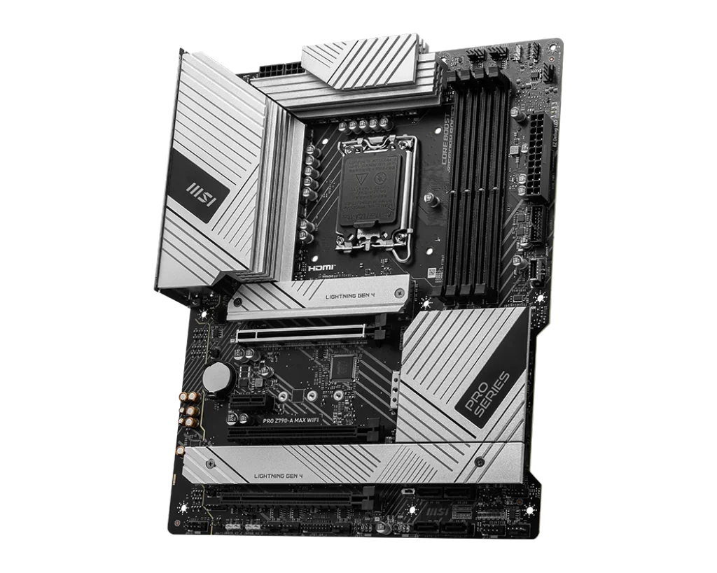 Новый многоинтерфейсный PRO Z790-A MAX WIFI 7 ATX LGA1700 4*D5 до 256 ГБ 7800+ для игровых ПК